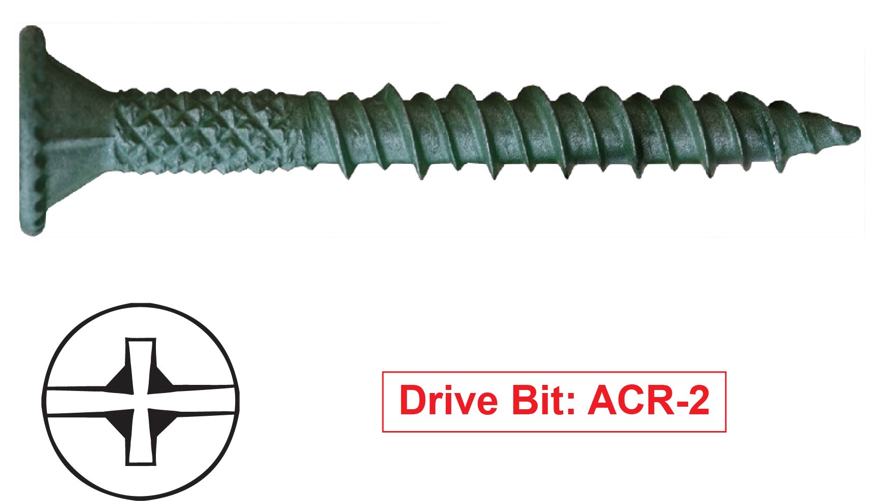 An image of the flat head combo drive