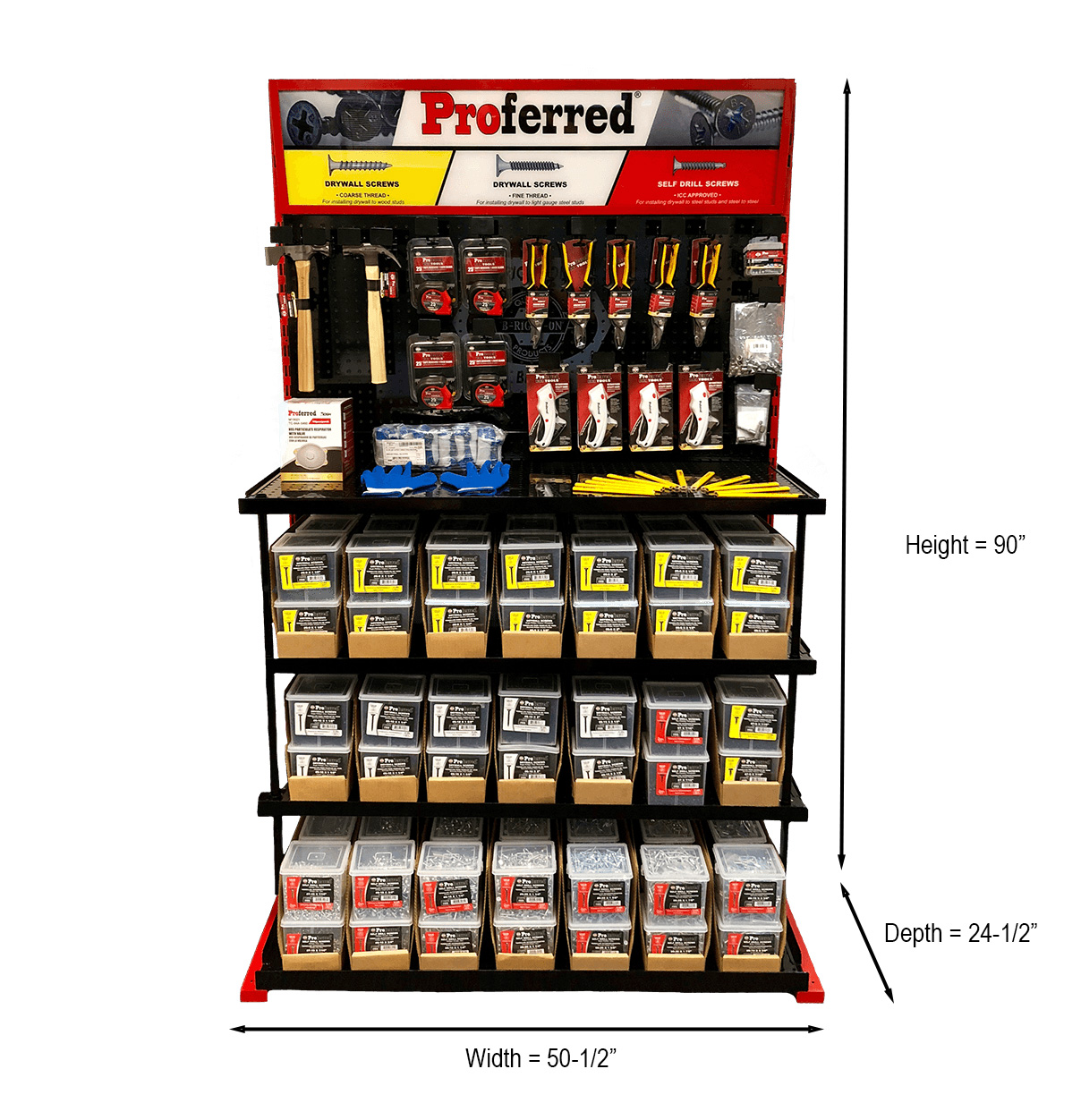 An image of a tool rack
